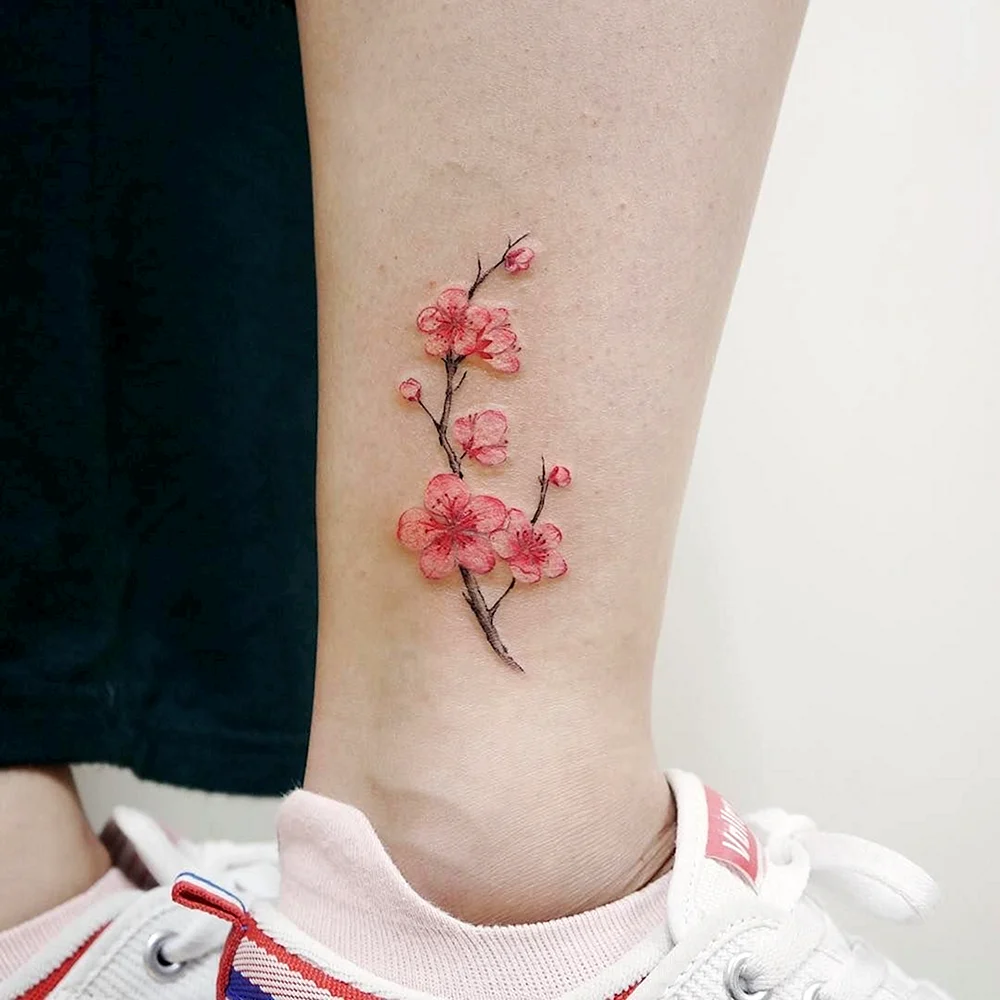 Lotto Flower Tattoo
