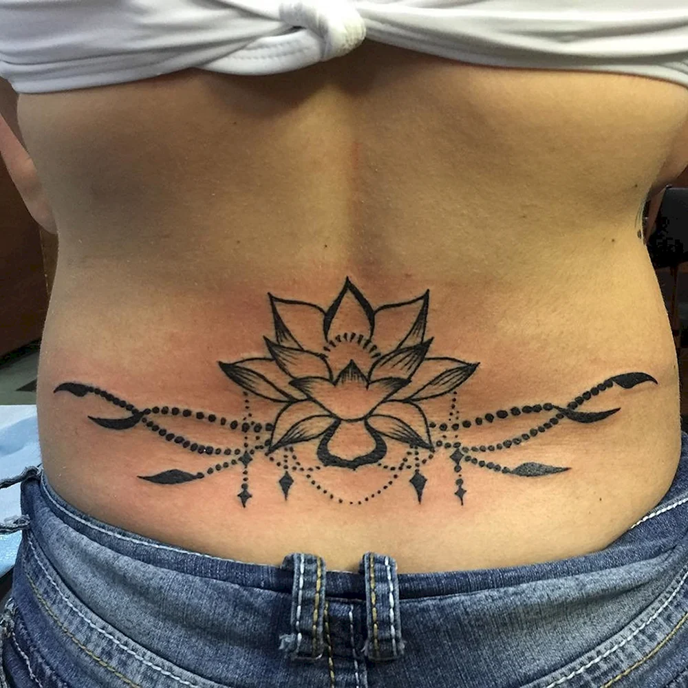 Lower back Tattoo