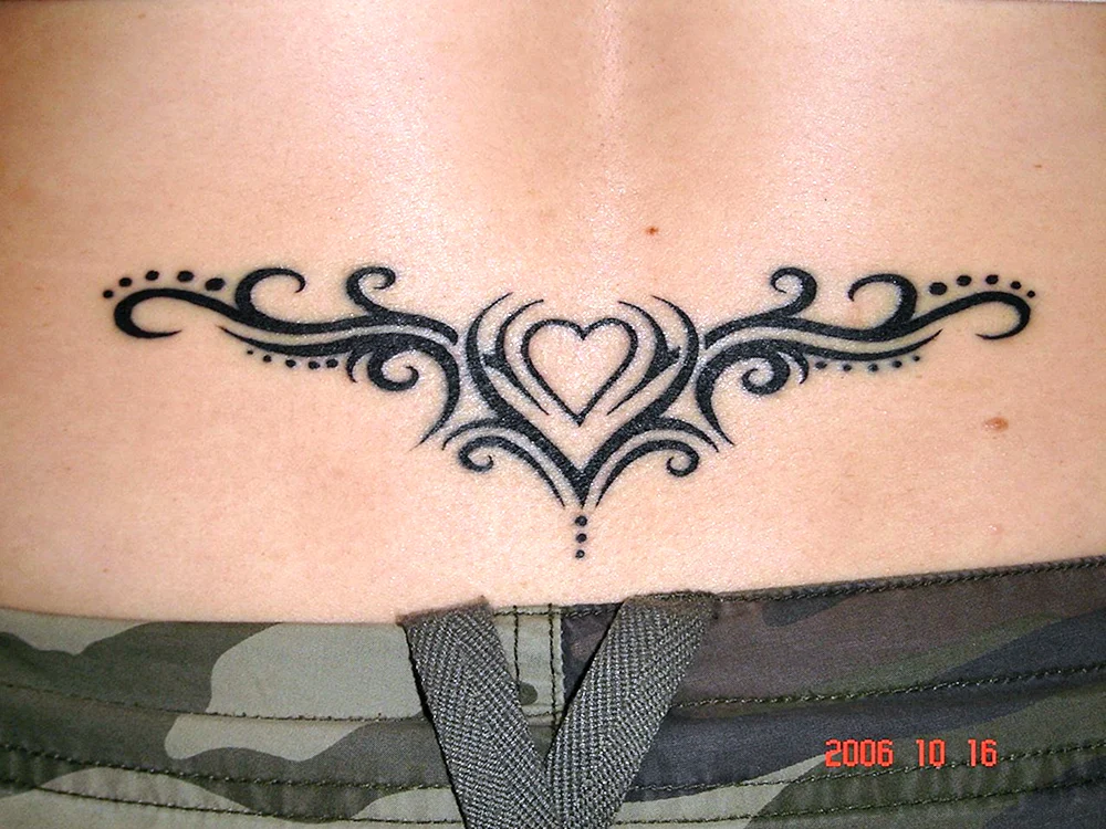 Lower back Tattoo