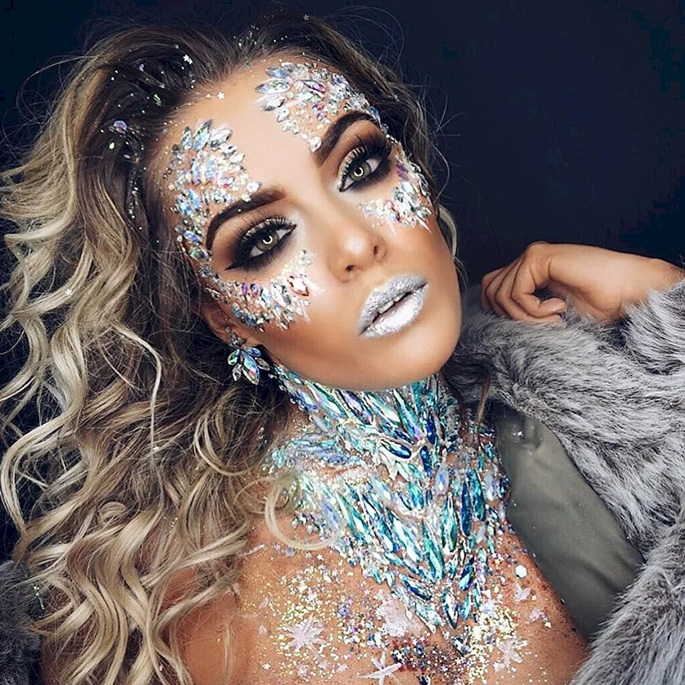 Makeup Carnaval glitter