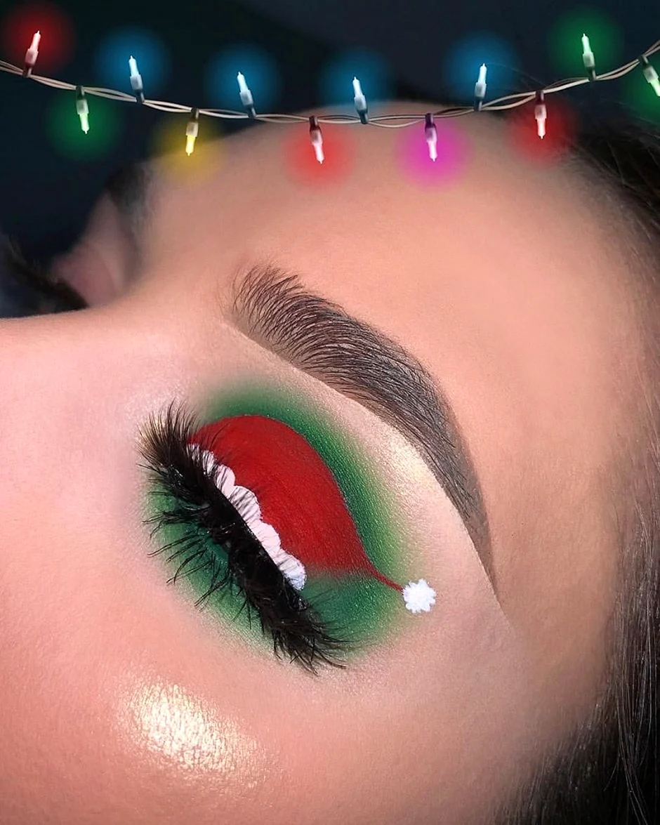 Makeup Christmas Eye