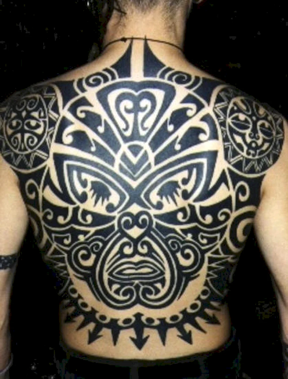 Maori Tattoo back