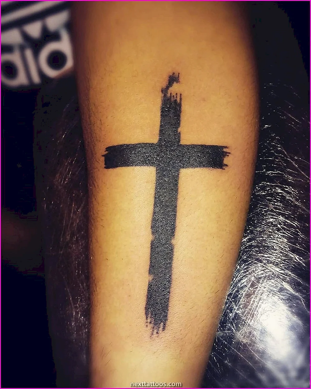 Mens Cross Tattoo