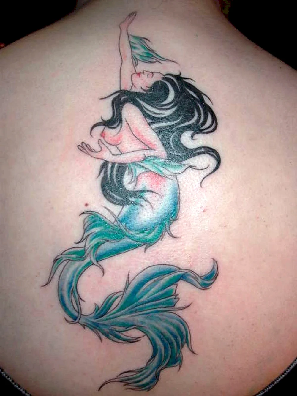 Mermaid back