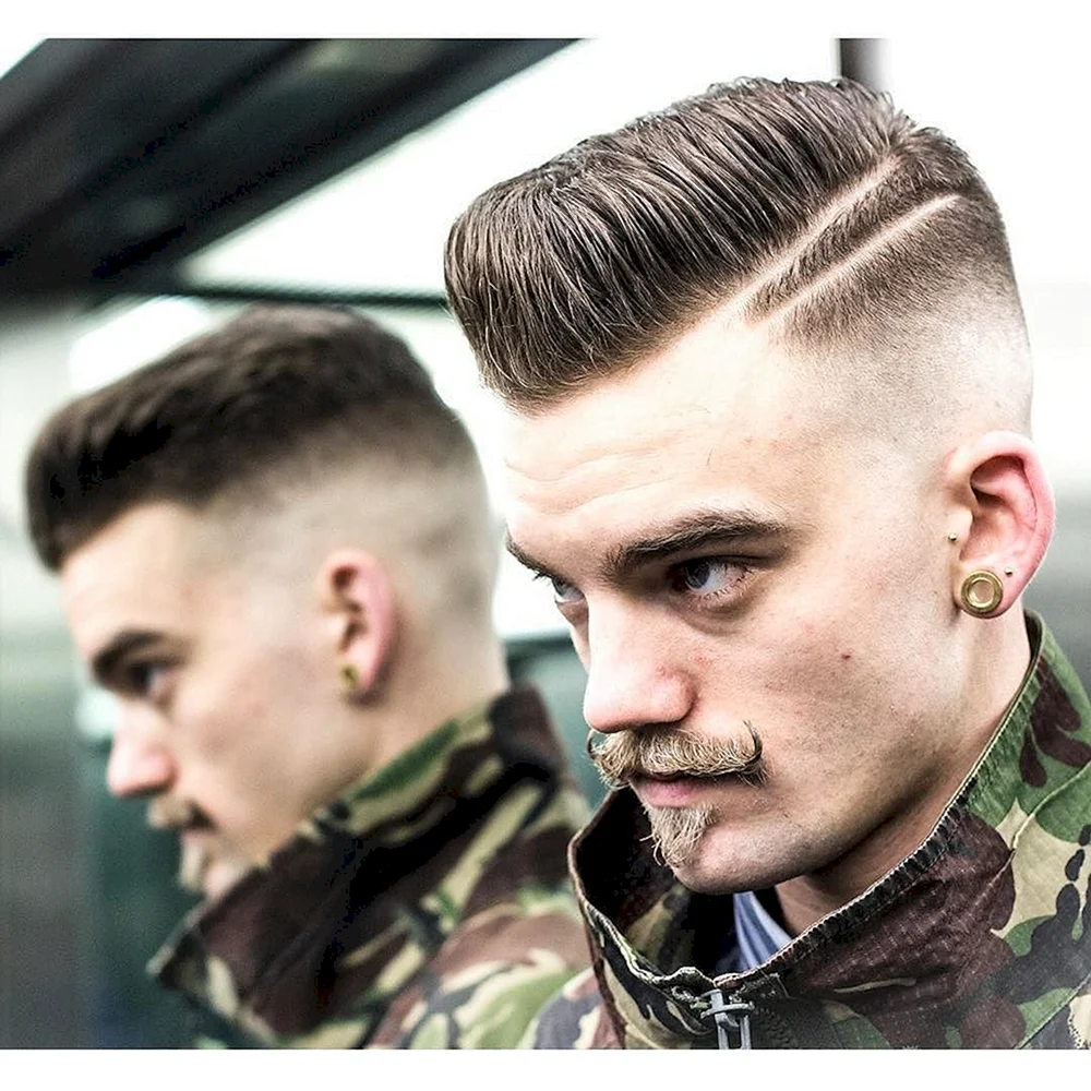Military men Haircuts Modern