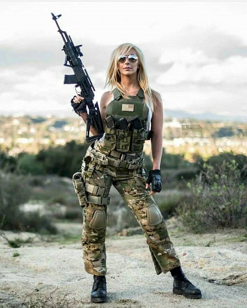 Military Tactical girl