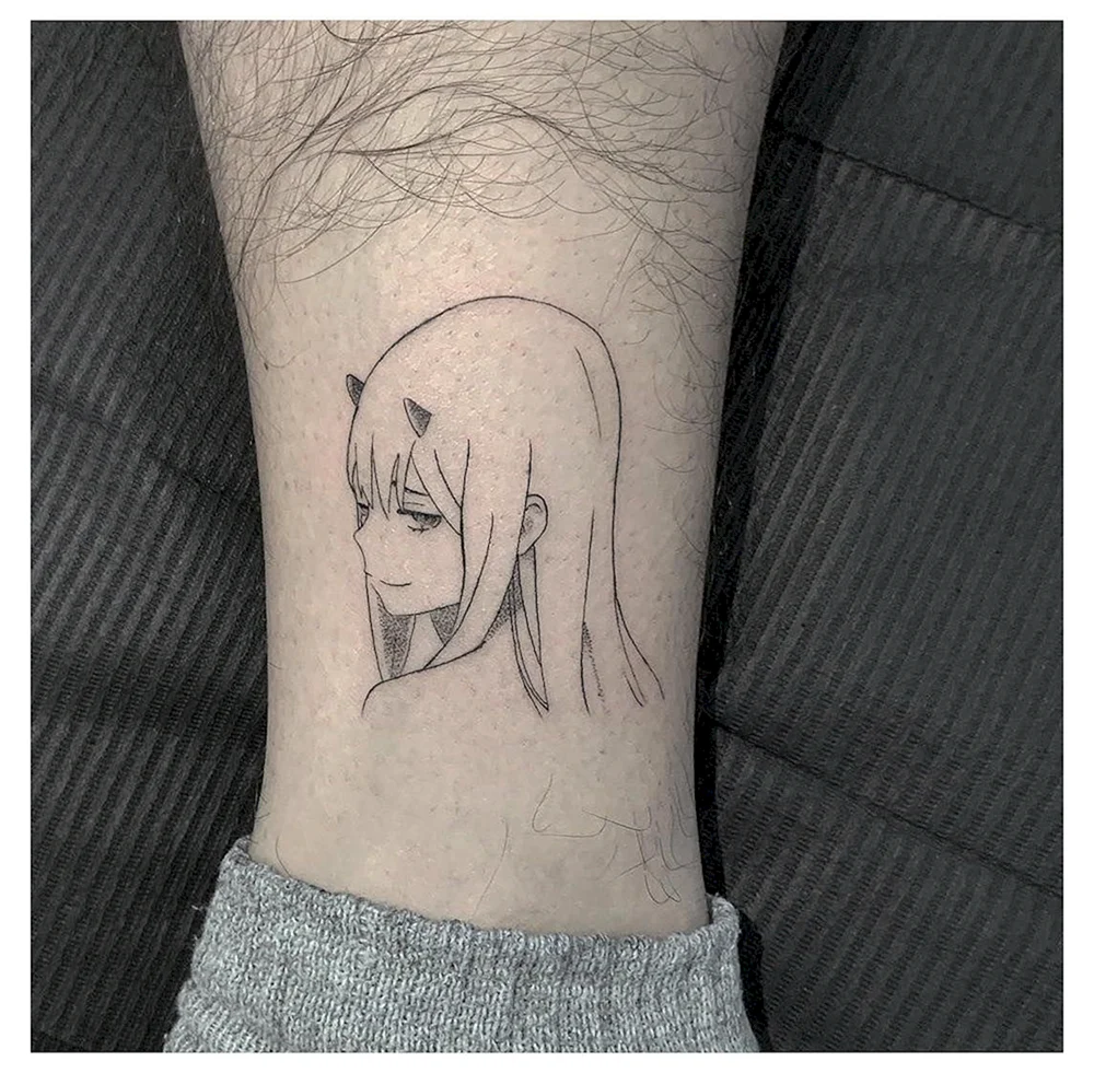 Mini anime Tattoo