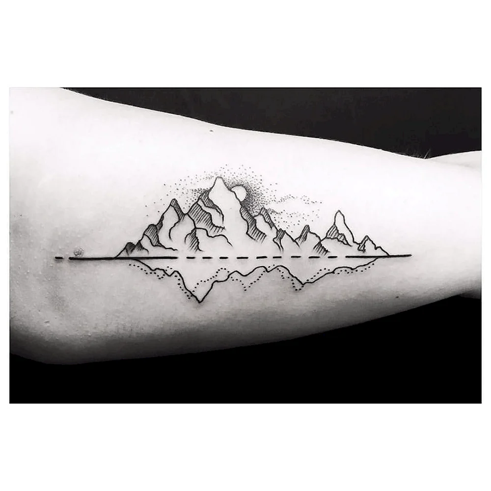 Mountain Tattoo simple