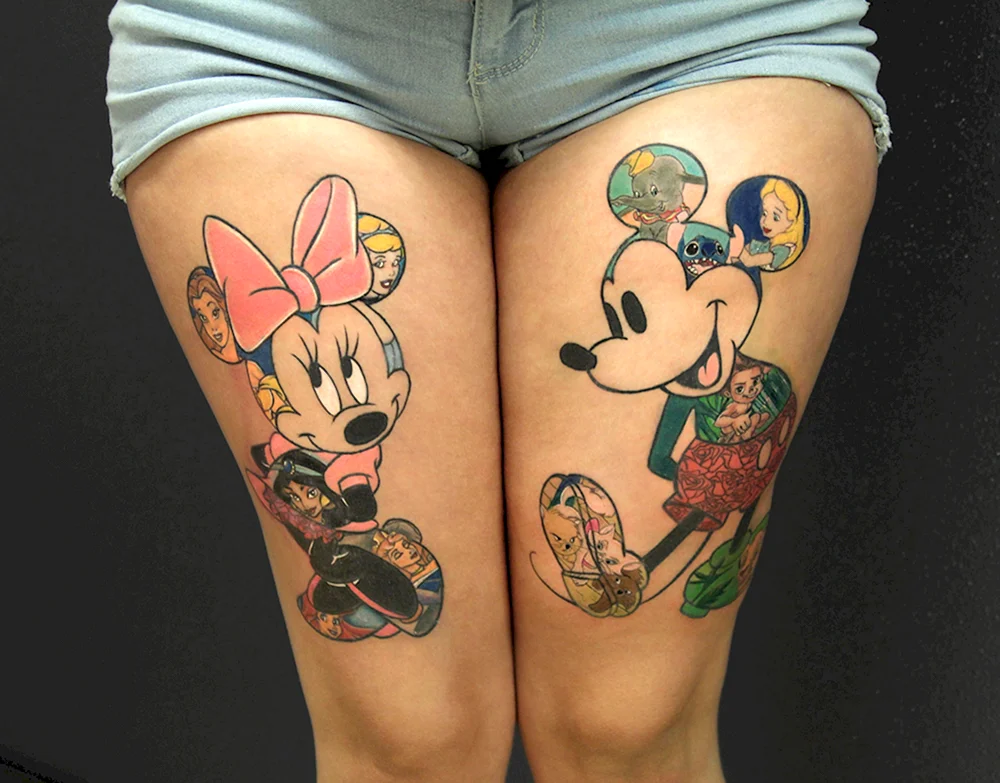 Mouse Miki Tattoo