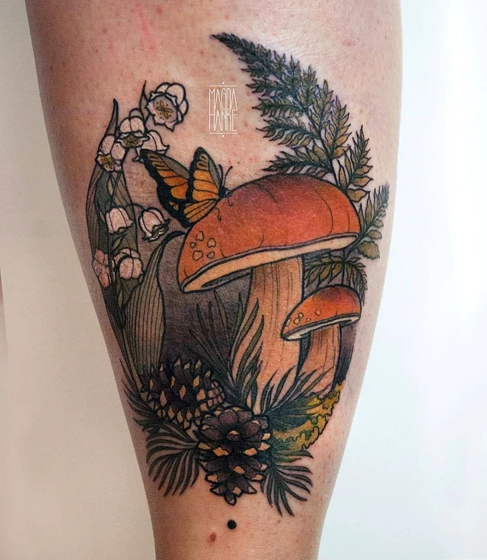 Mushroom Tattoo