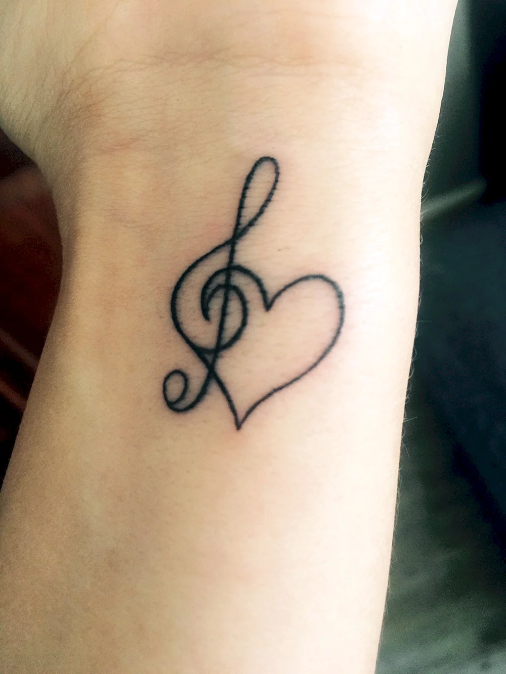 Music Tattoo Design