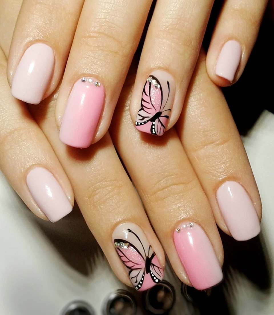 Nail Design Butterfly