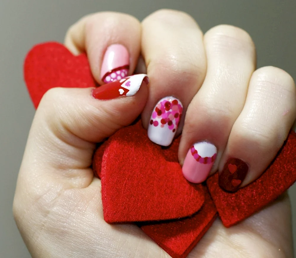 Nail for Valentine’s Day