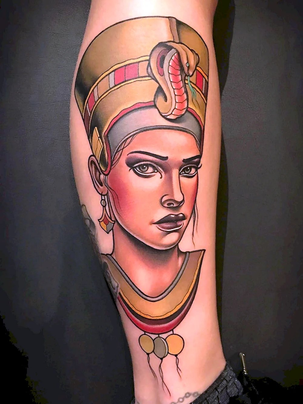 Нефертити Египет тату
