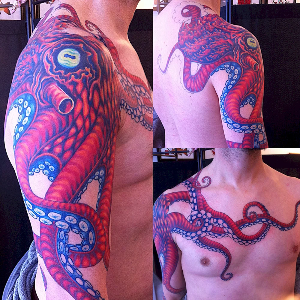Octopuss Design Tattoo