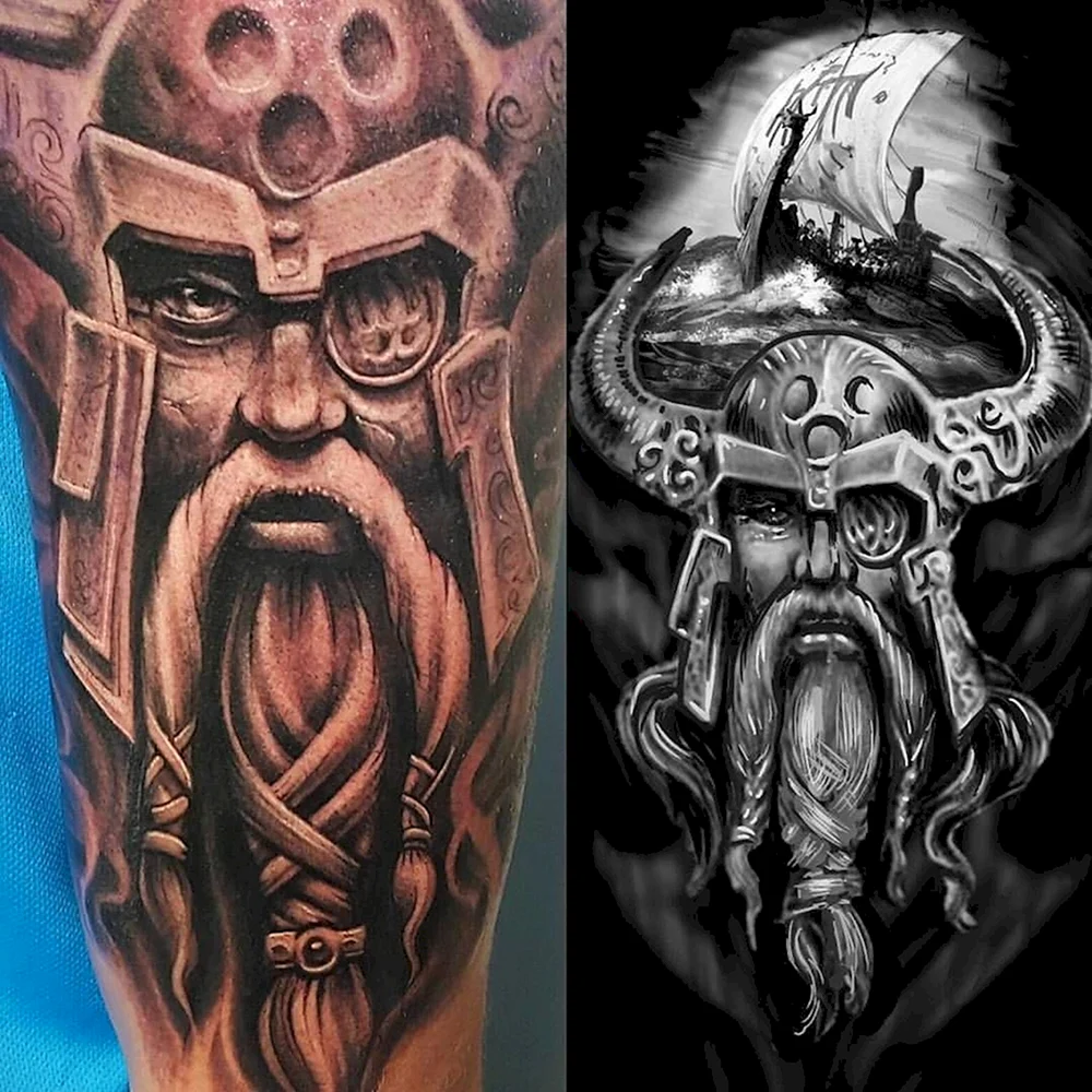 Odin Viking Tattoo