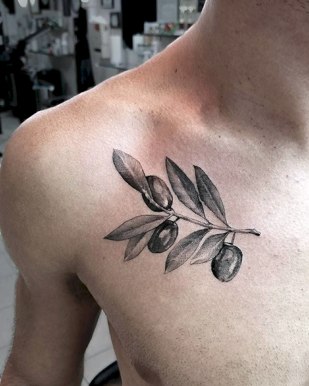 Olive Branch Tattoo