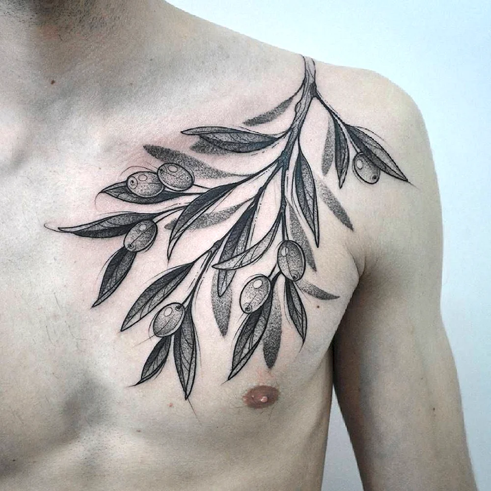 Olive Leaf Tattoo