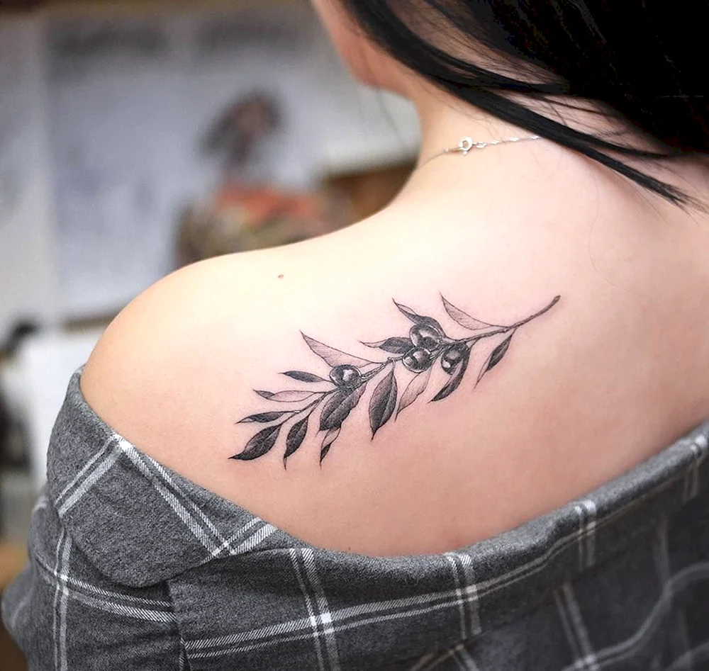 Olive Leaf Tattoo