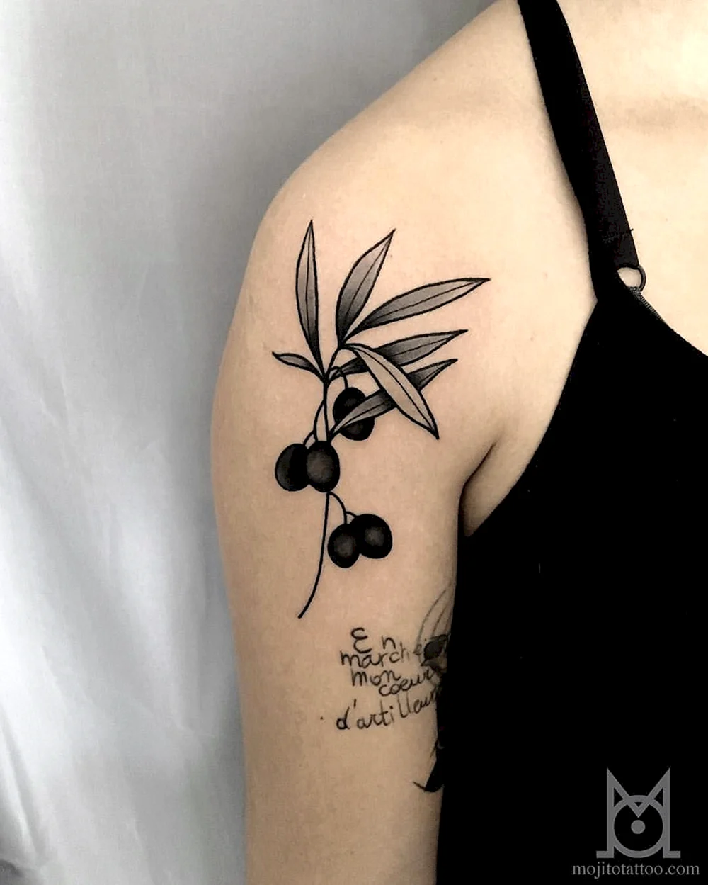 Olive Tattoo Design