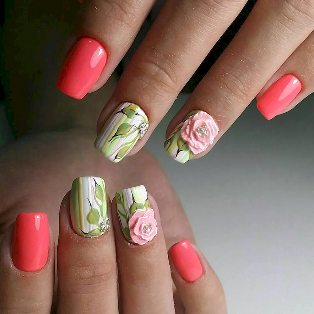 Ongles Roses