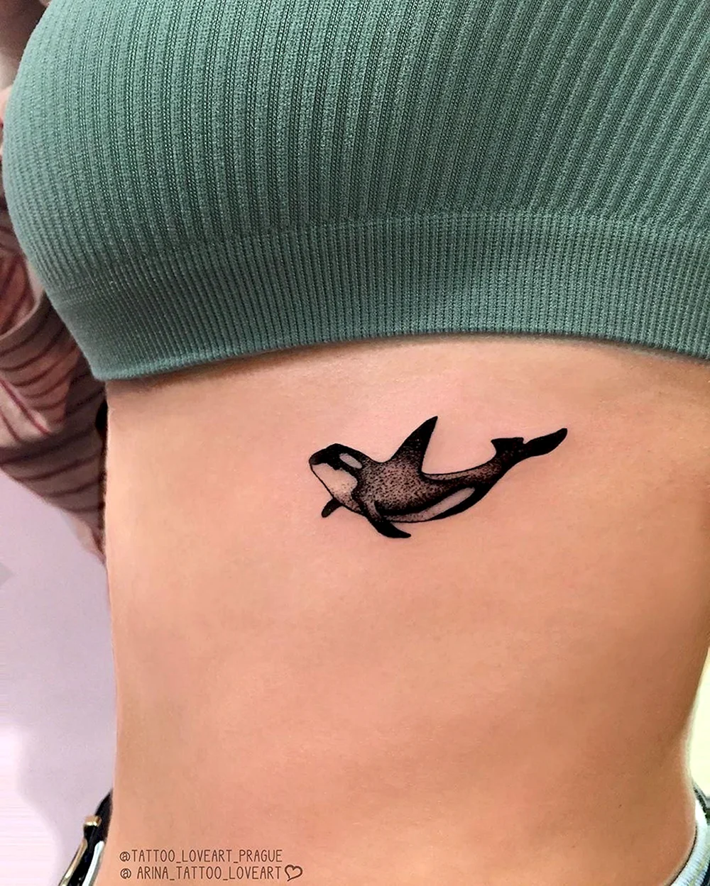 Orca and Dolphin Tattoo