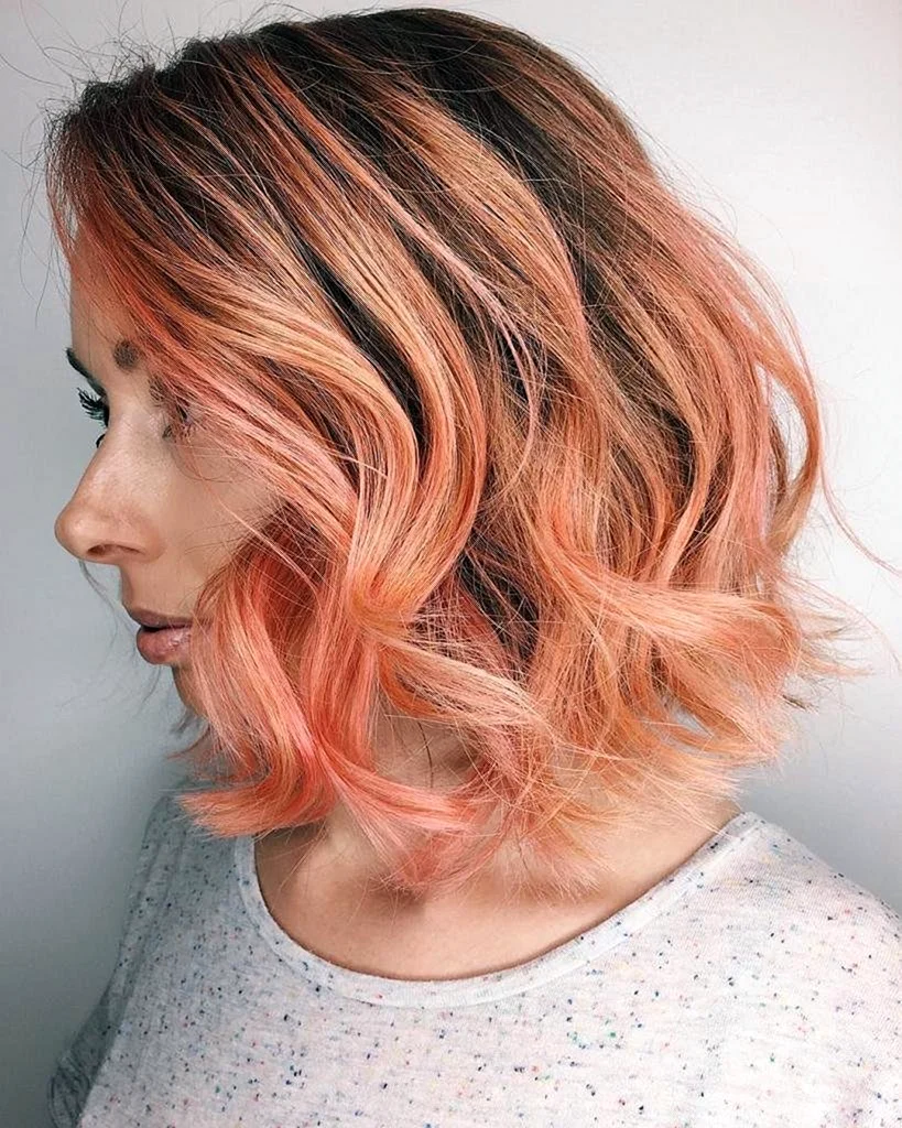 Peach hair Colors