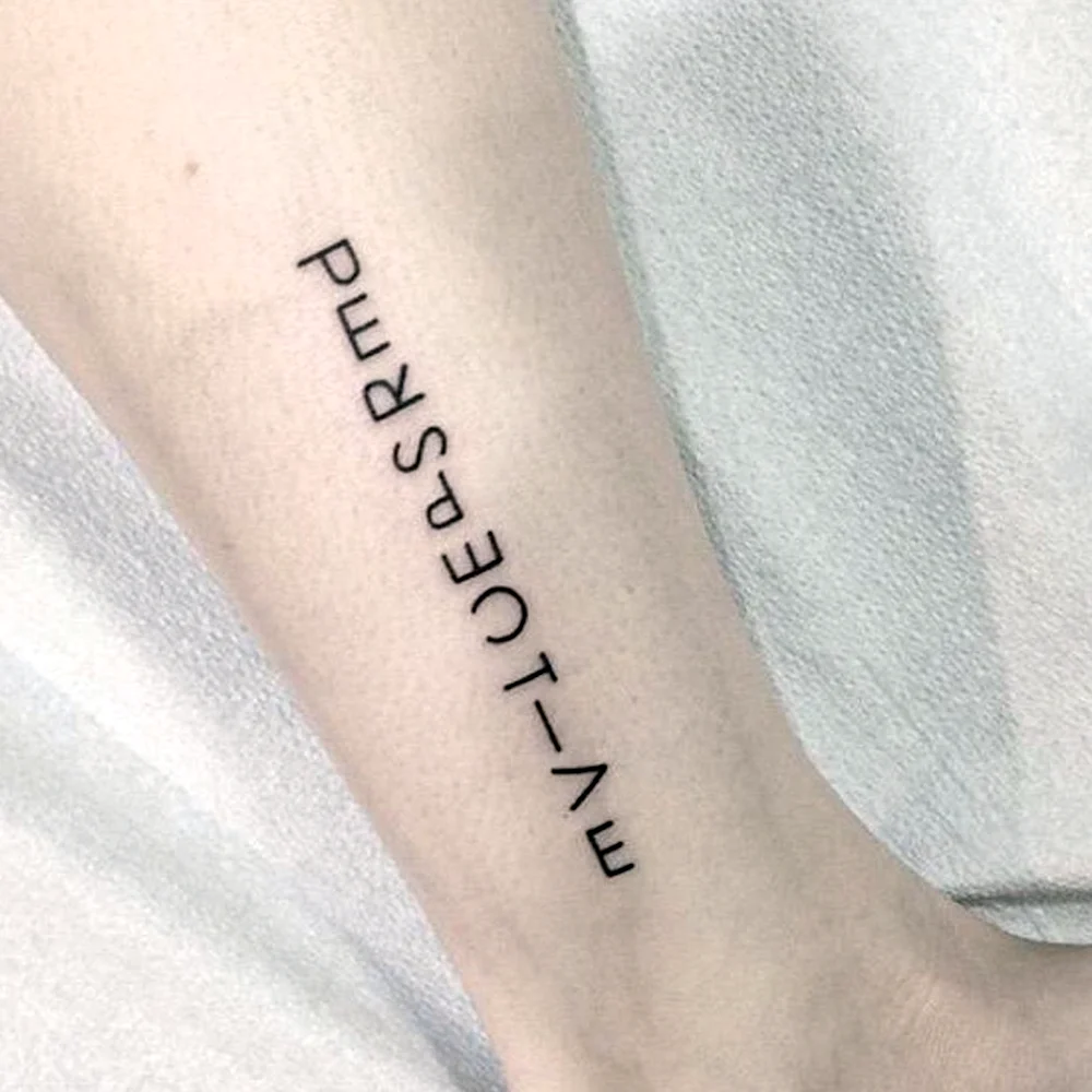 Perspective Tattoo