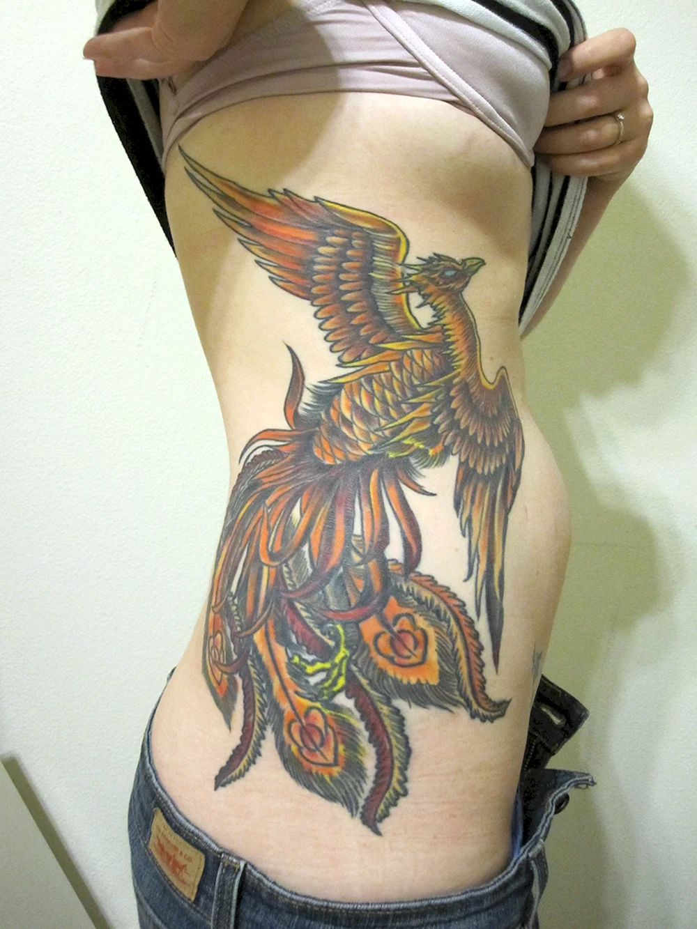 Phoenix Shoulder Tattoos