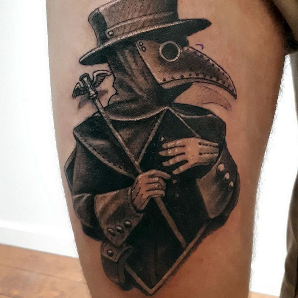 Plague Doctor Tattoo