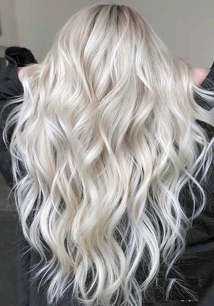 Platinum hair Color
