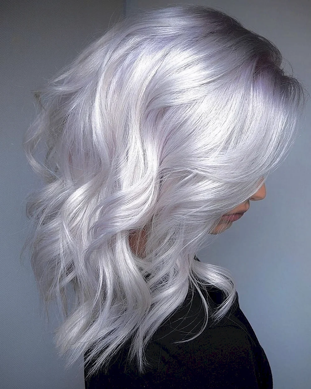 Platinum White hair
