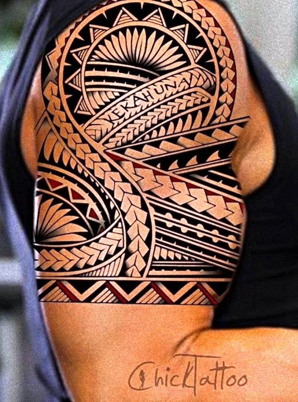 Polynesian Maori Tattoo