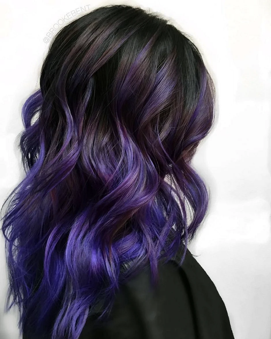 Purple hair Color
