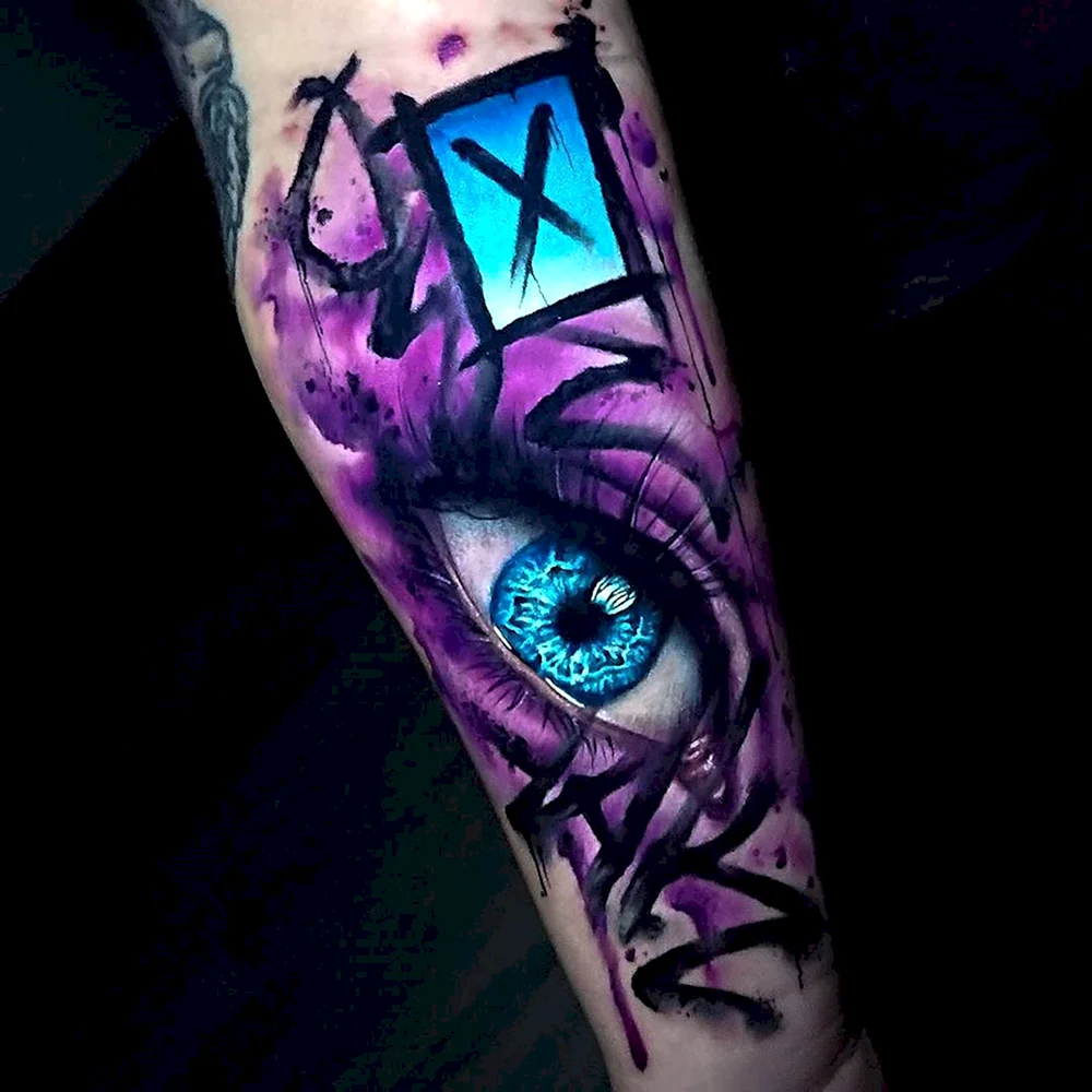 Purple Tattoo