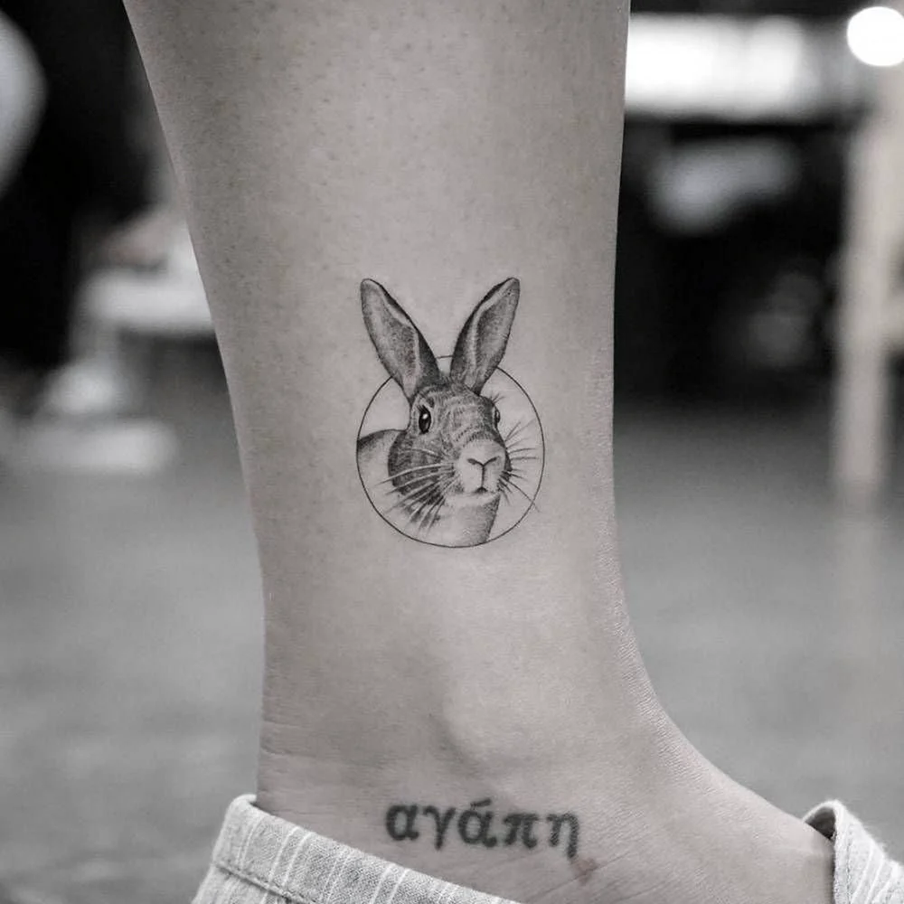 Rabbit belly Tattoo