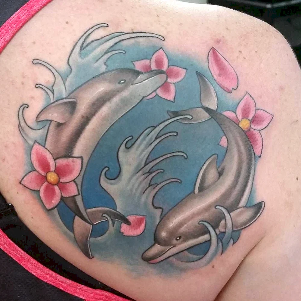 Rachel Dolphin Tattoo