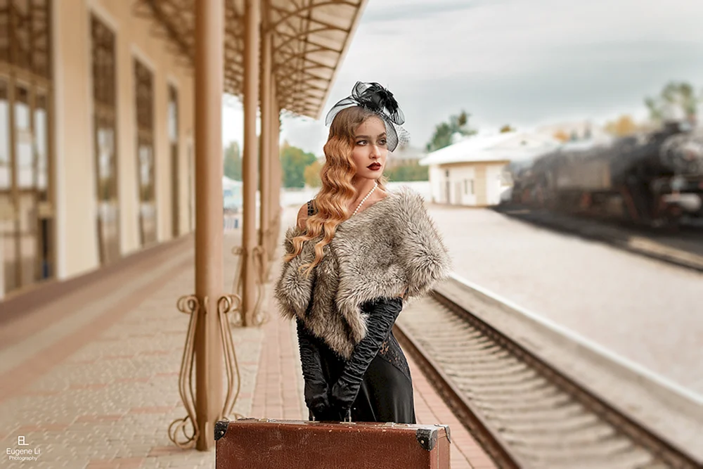 Railway Station girl
