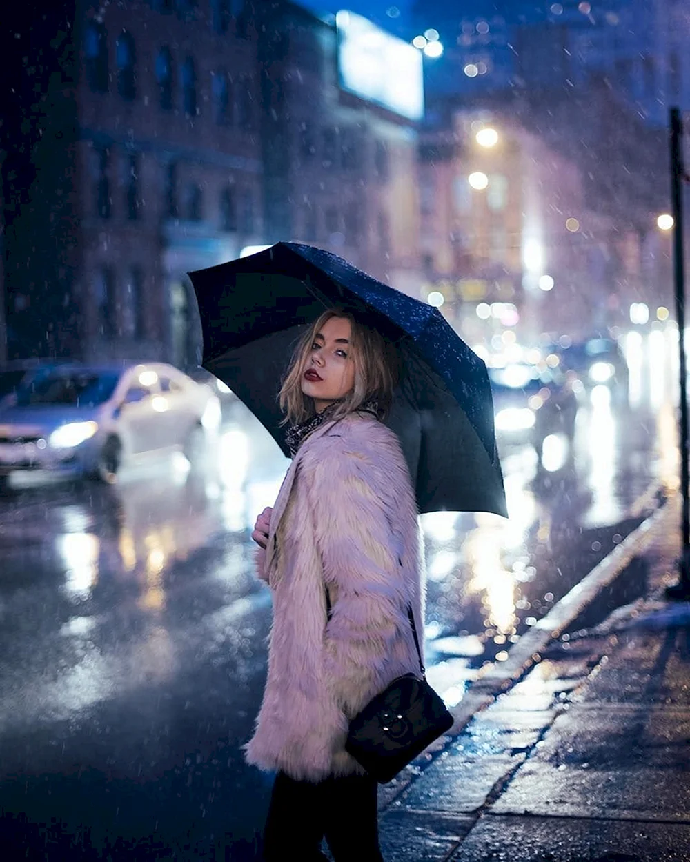 Rain Umbrella Photoshoot