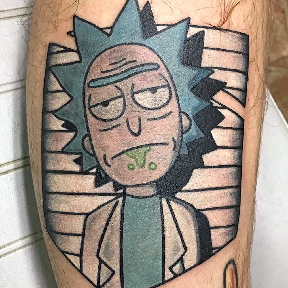 Rick and Morty Tattoo
