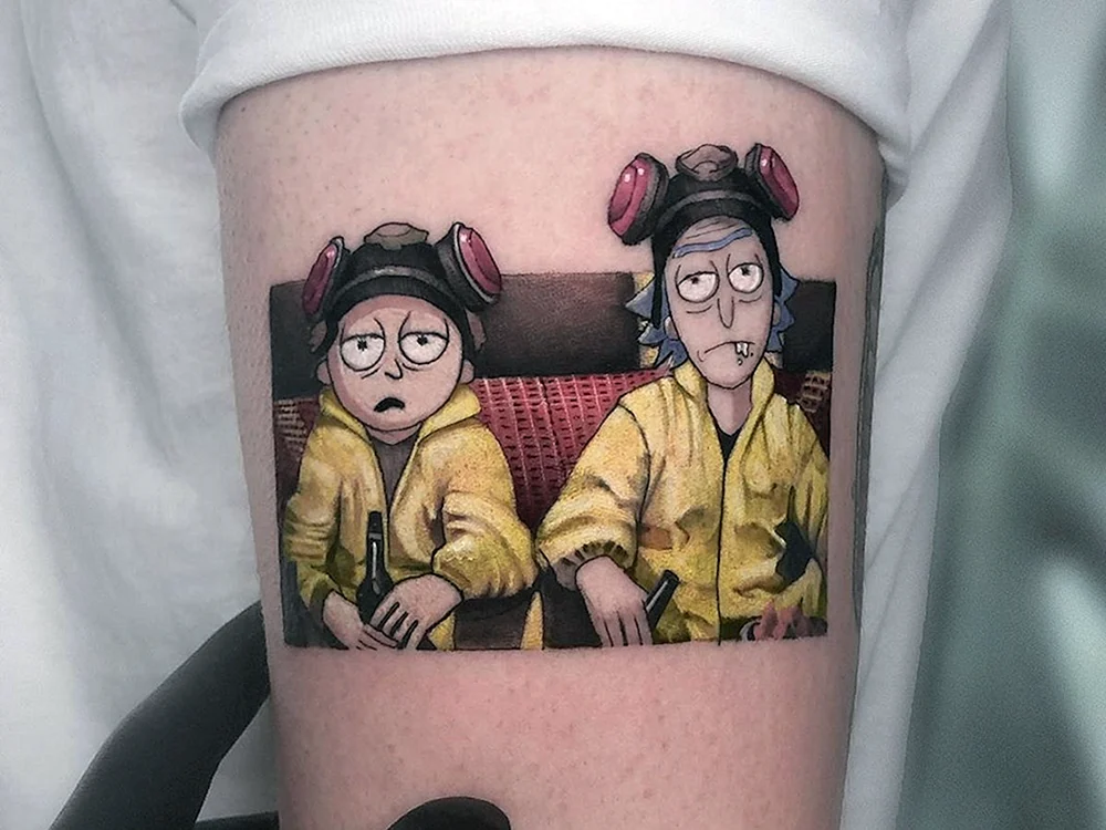 Ricky y Morty Breaking Bad