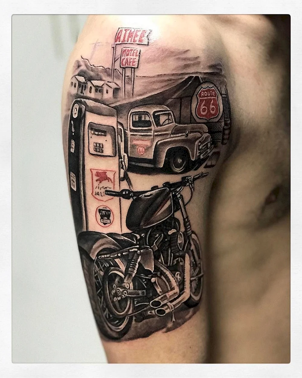 Route 66 Tattoo