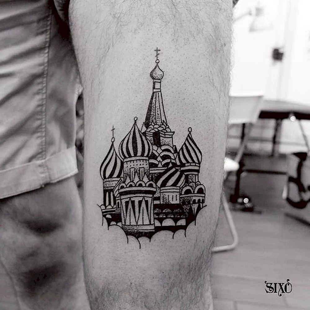 Russian Church Tattoo