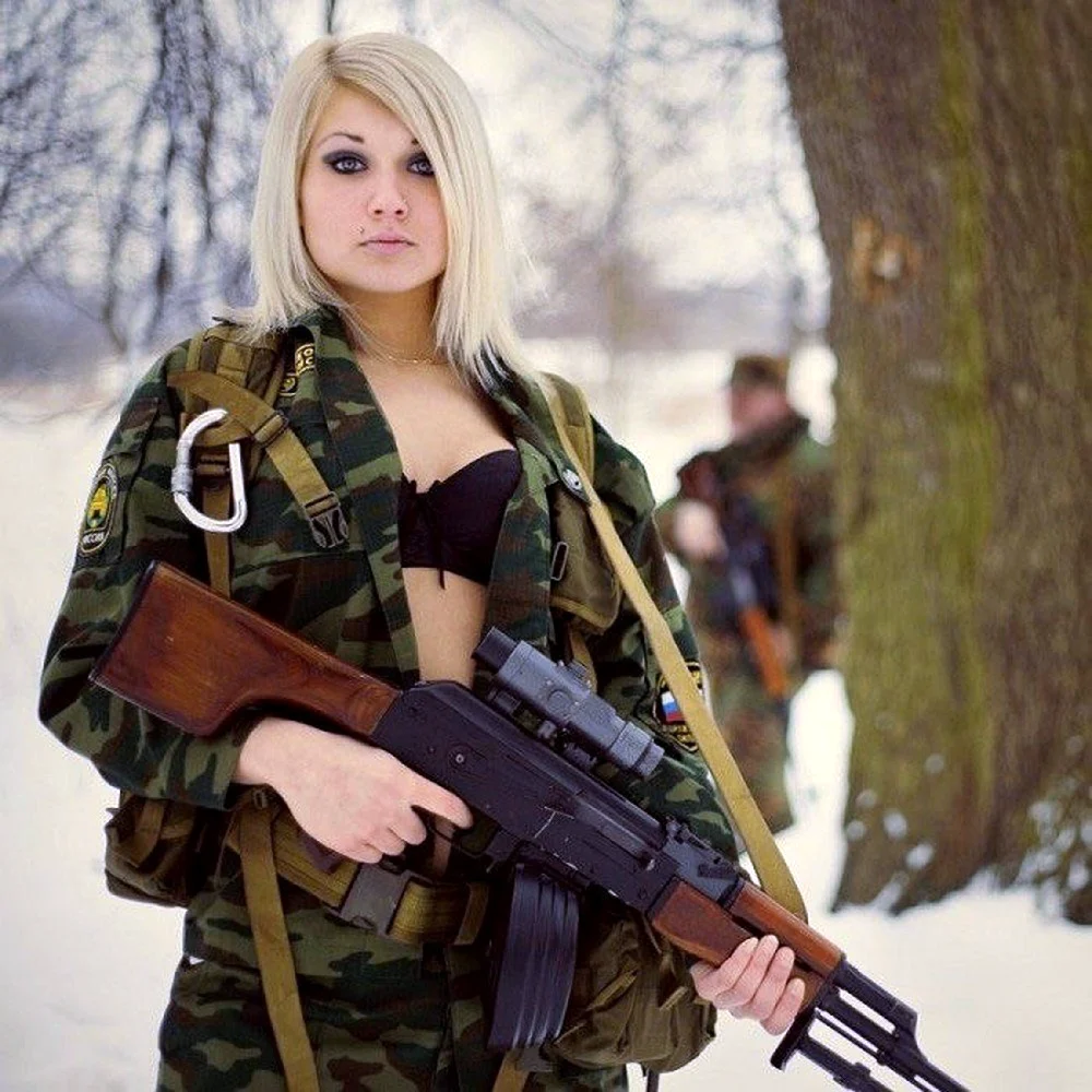 Russian girl Soldiers