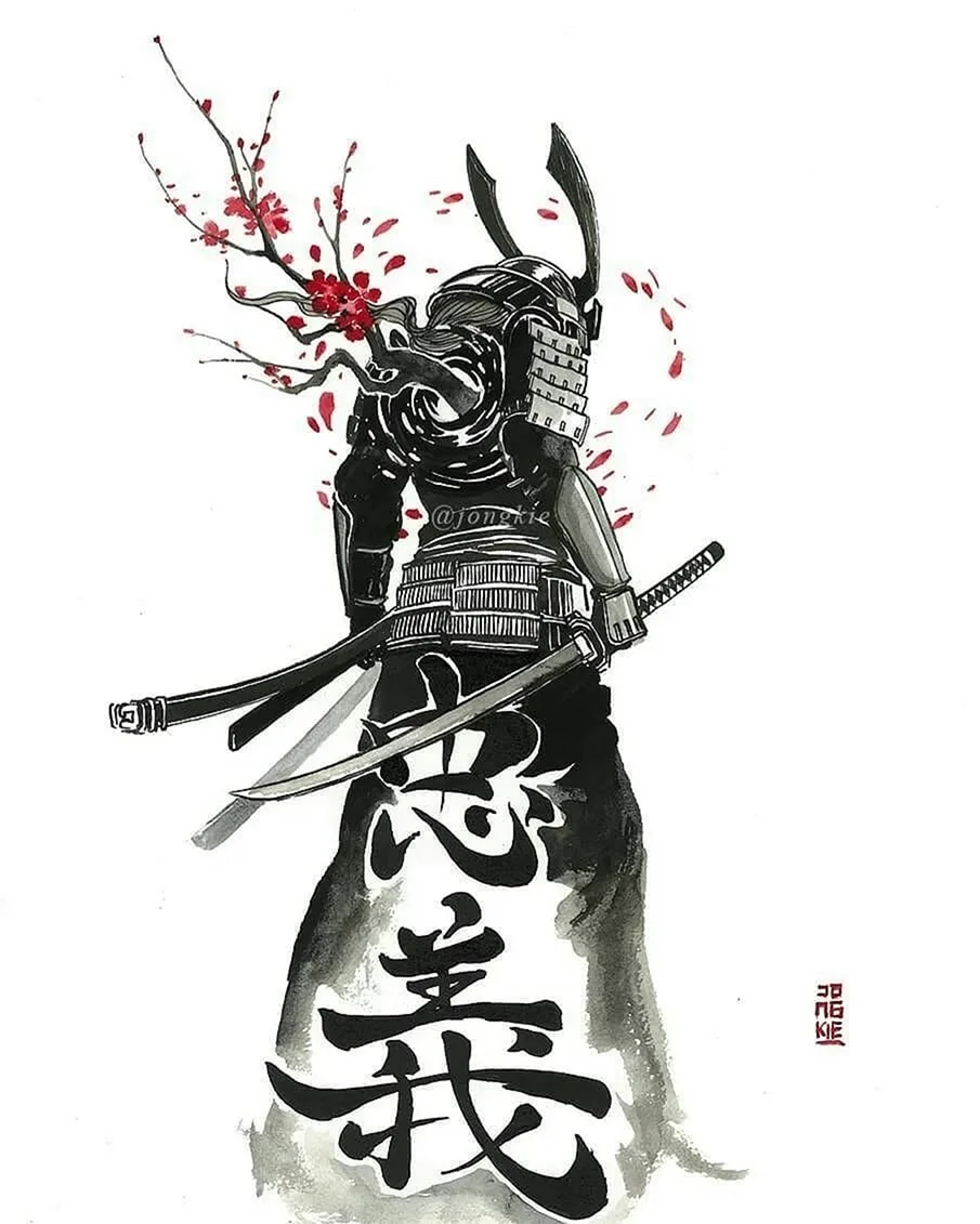 Samurai Tattoo Art