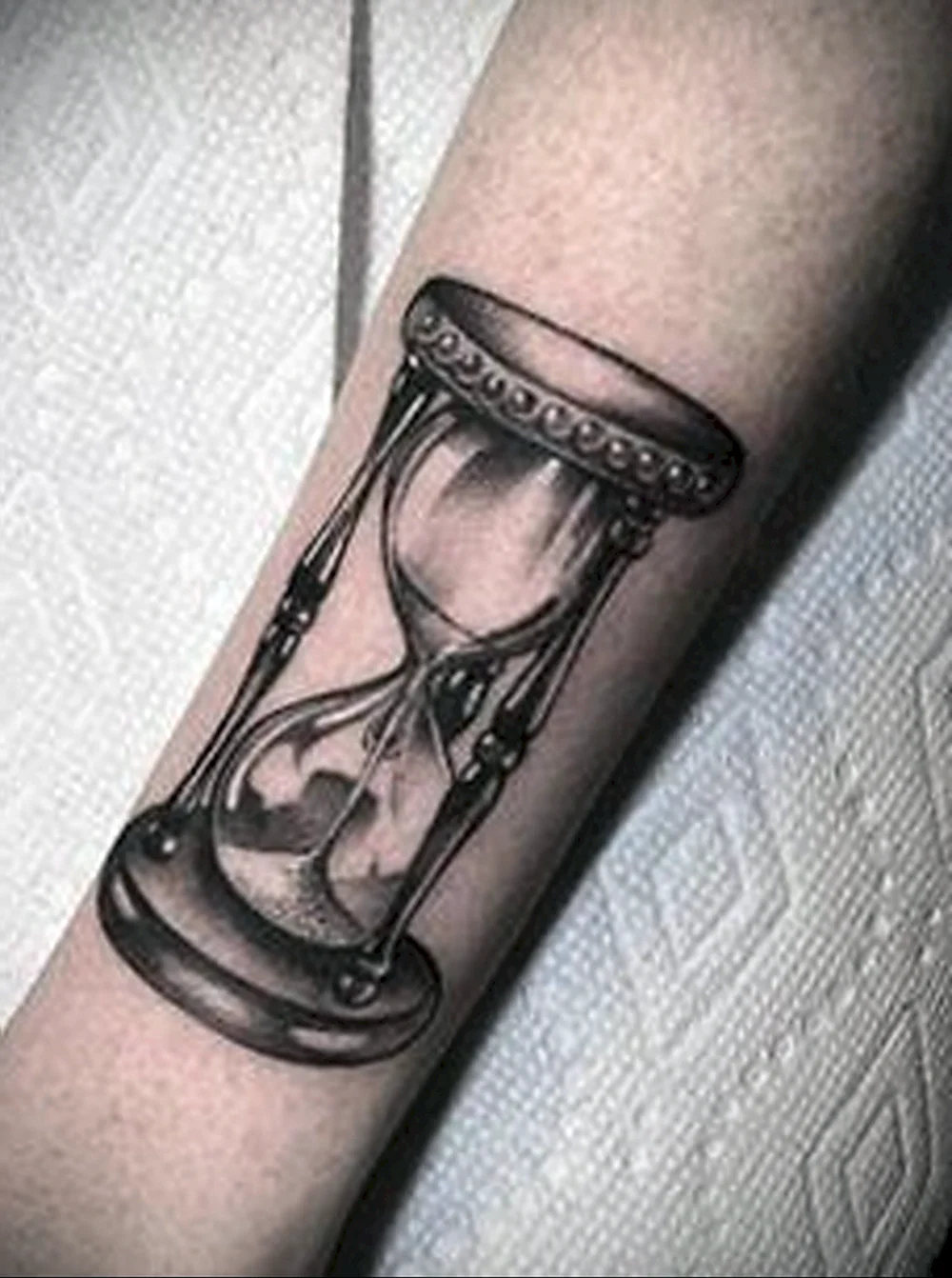 Sand Clock Tattoo