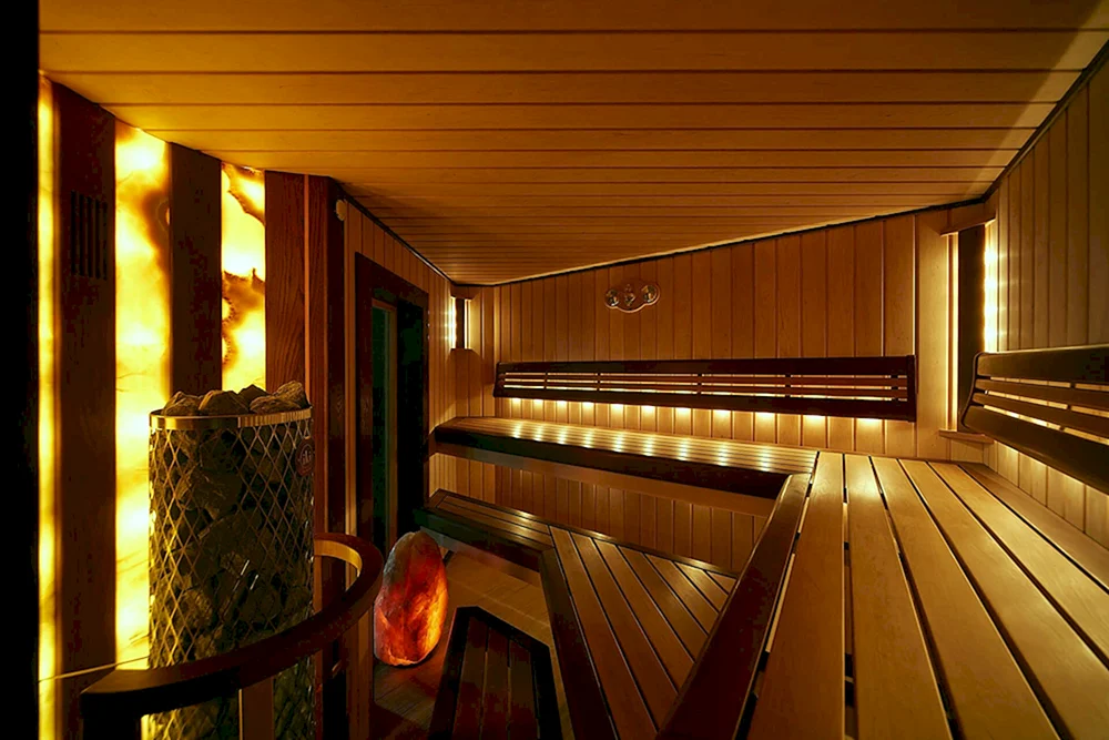Sauna de madera