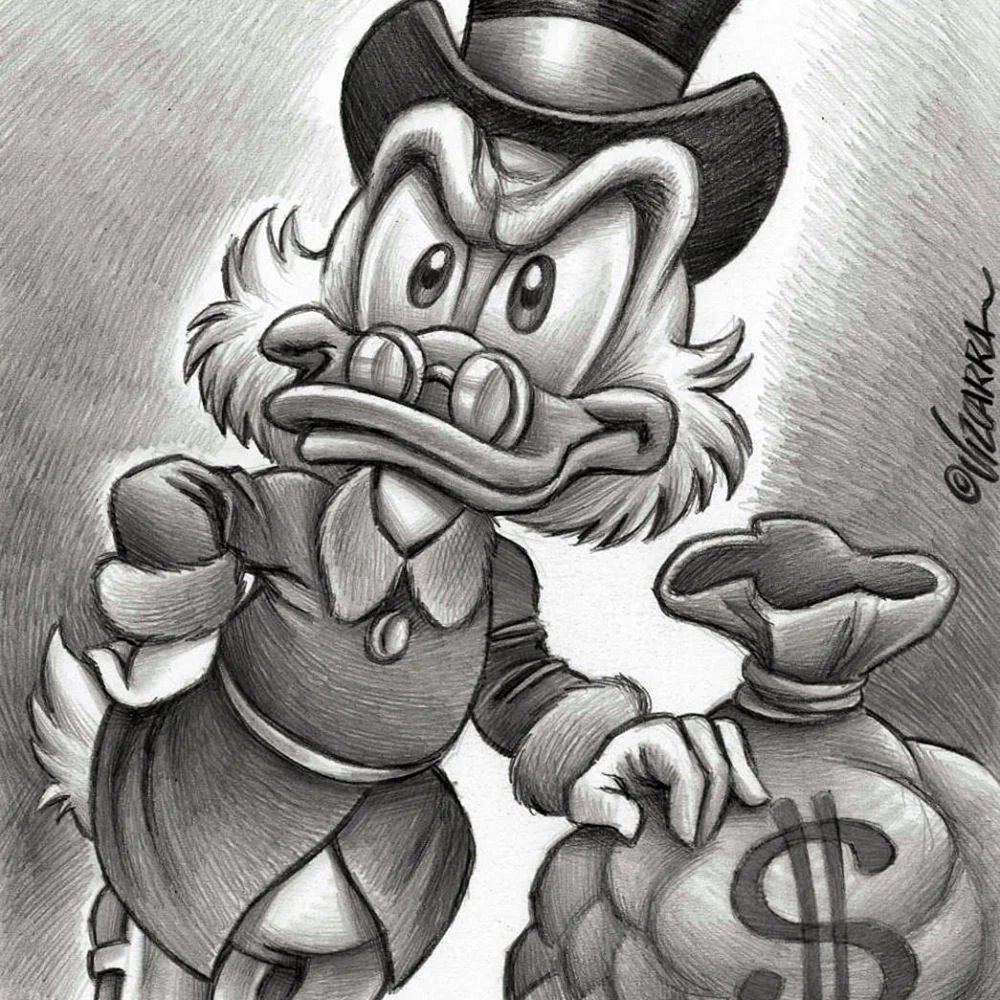 Scrooge MCDUCK draw