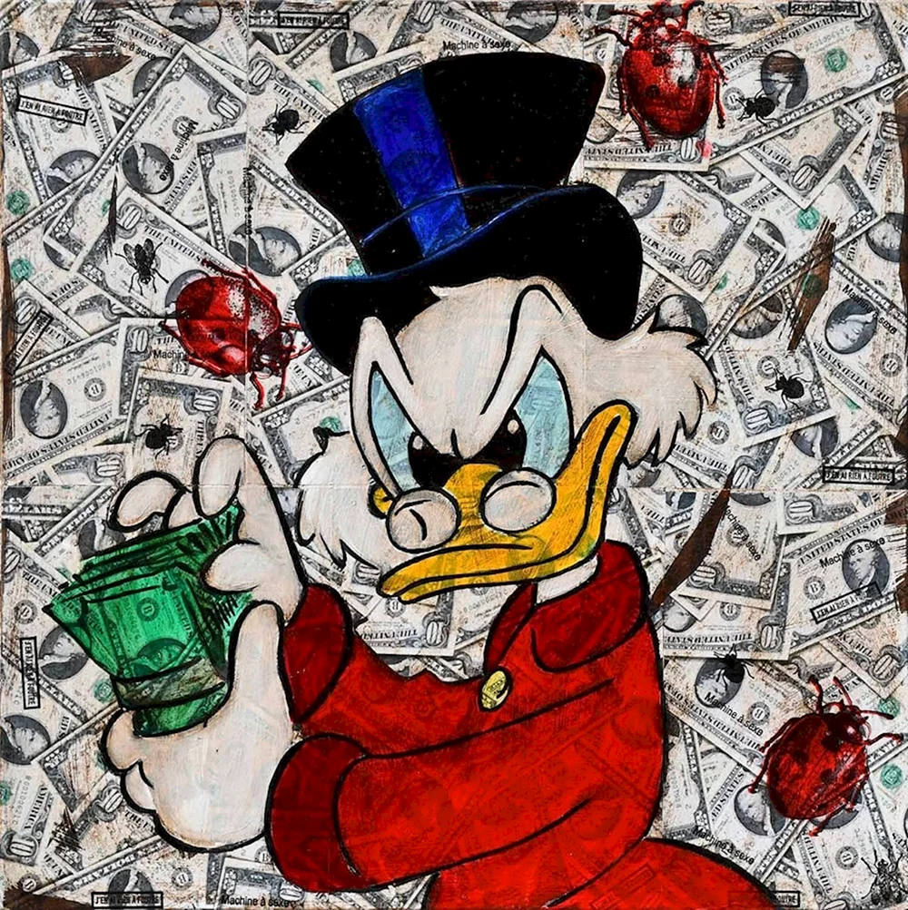 Scrooge MCDUCK money