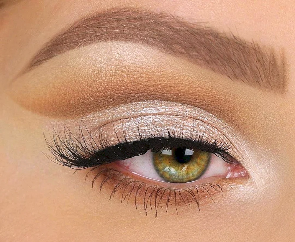 Shimmery Eye Makeup